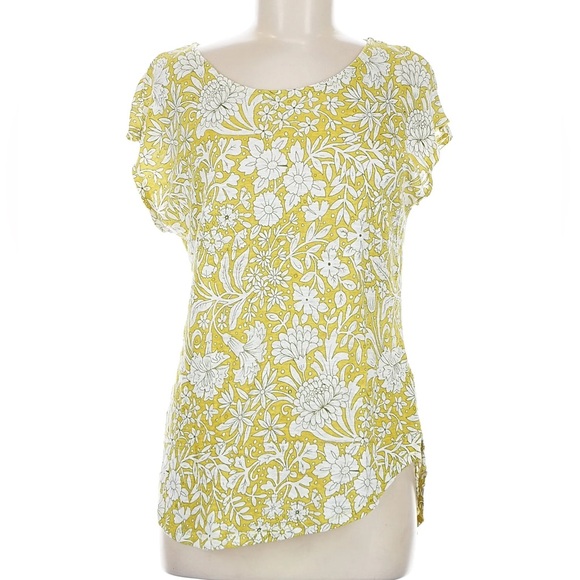 Rachel Ashwell Tops - Rachel Ashwell Shabby Chic Linen‎ Floral Top 🌸